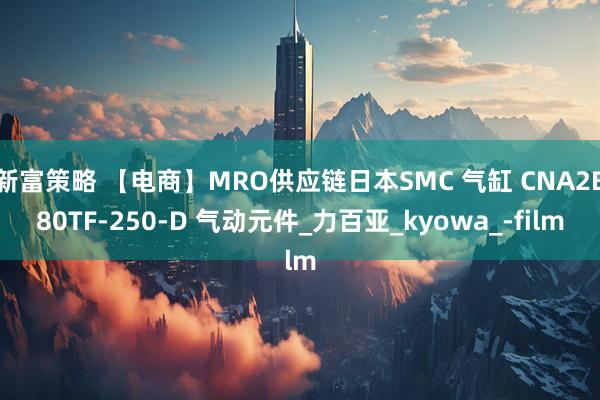 新富策略 【电商】MRO供应链日本SMC 气缸 CNA2B80TF-250-D 气动元件_力百亚_kyowa_-film