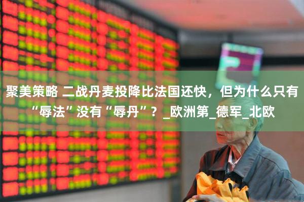 聚美策略 二战丹麦投降比法国还快，但为什么只有“辱法”没有“辱丹”？_欧洲第_德军_北欧